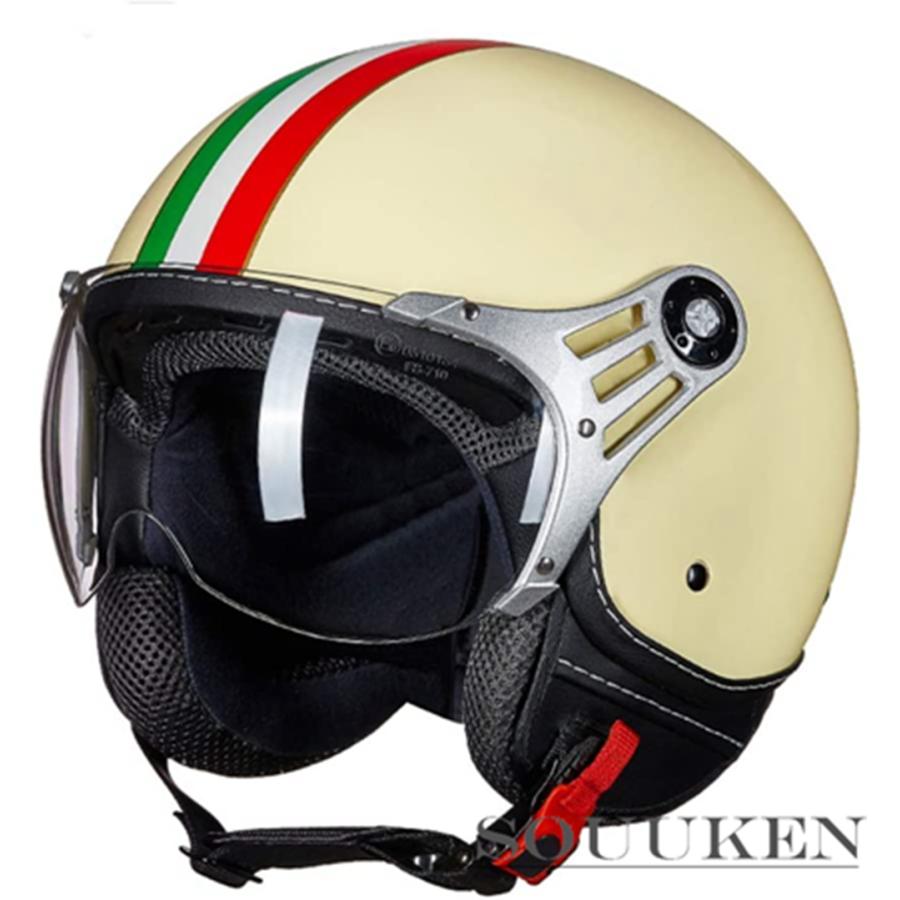 バイクヘルメット ヘルメット ジェット 男女兼用 ハーフヘルメット かわいい