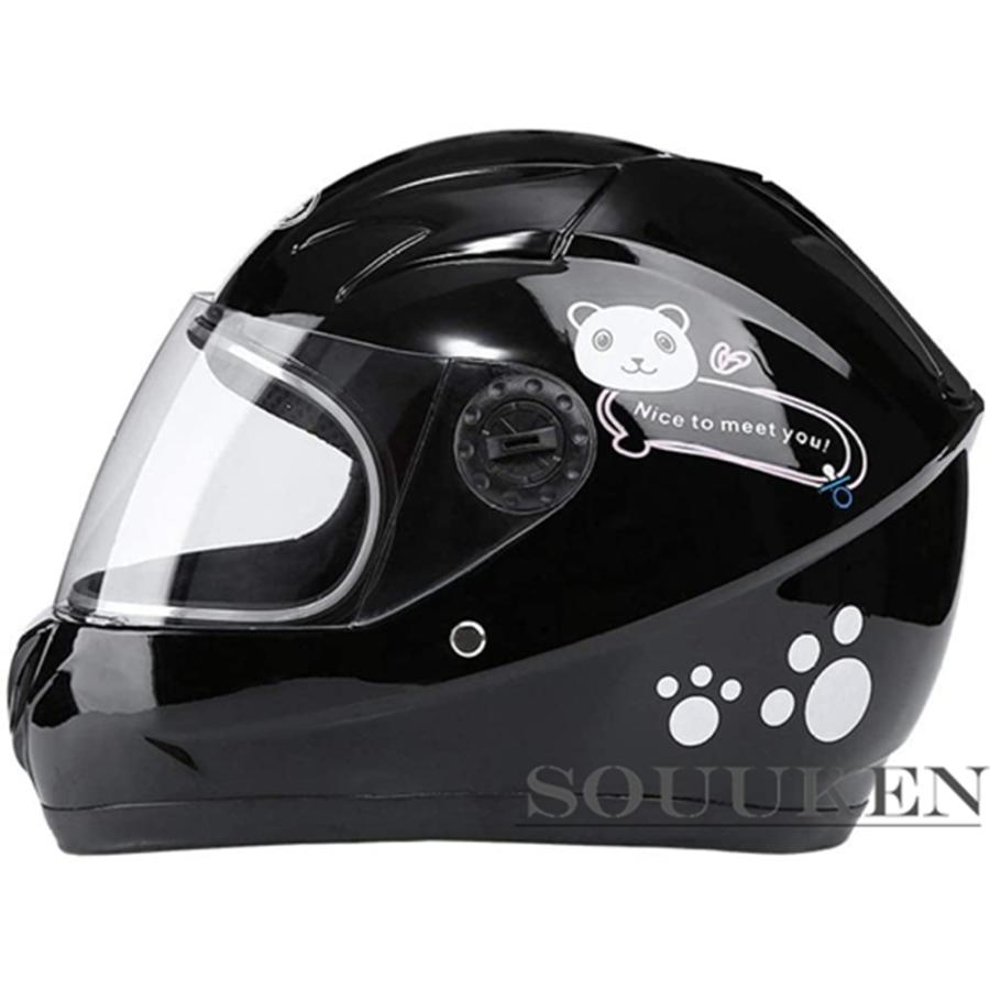 子供用バイクヘルメット キッズ フルフェイス 頭囲48 53cm 冬 女の子 低学年 幼児用 男の子 通勤通学 即納最大半額 小学生 かわいい