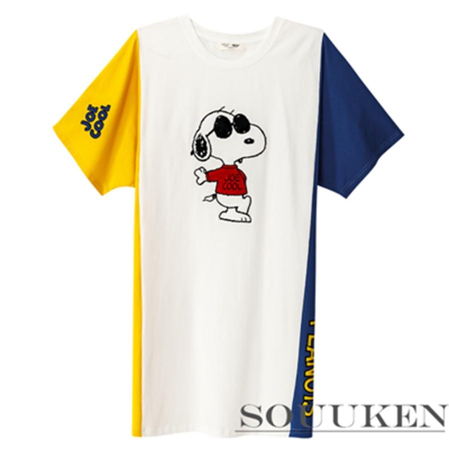 日本正規品 ルームウェア 部屋着 ルームワンピース パジャマ Snoopy スヌーピー 寝巻き ガール 女性 薄手 半袖 綿100 レディース 夏服 上下セット カラー レッド Www We Job Com