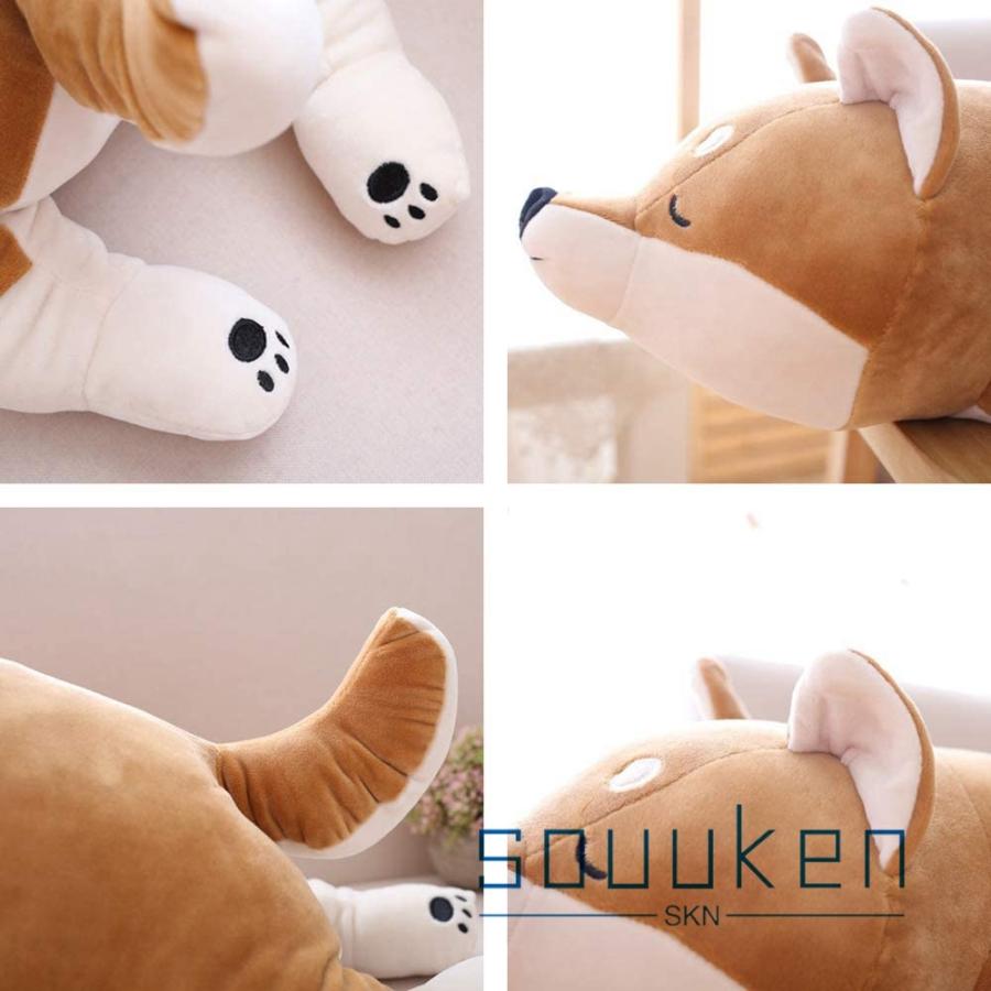 イヌぬいぐるみ 犬 巨大 抱き枕 縫い包み 大きい 可愛い動物 添い寝枕 特大 ふわふわ お人形 女の子 ネムネム プレゼント 置物 柴犬 Wo Souuken Shop 通販 Yahoo ショッピング