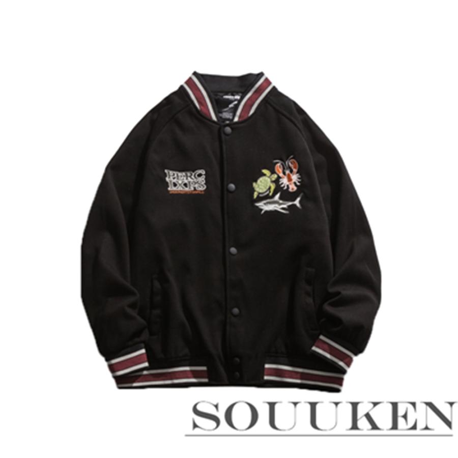 フライトジャケット ボンバージャケット メンズ 春秋服 ボンバージャケット 刺繍 ライトジャケット ゴルフ ブルゾン ジャンパー 刺繍 ミリタリー ジャケット Souuken Shop Zjmjcll0217jk10 カジュアル