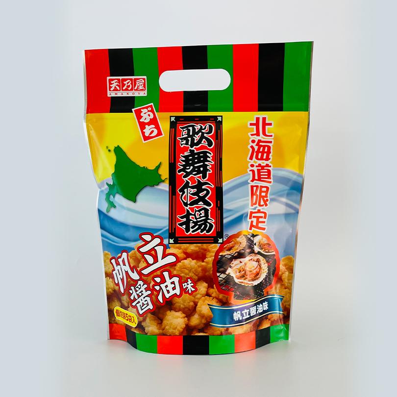 天乃屋 ぷち歌舞伎揚 帆立醤油味 5袋入 おやつ お菓子 駄菓子 天乃屋 ぷち歌舞伎揚 帆立醤油味 5袋入 おやつ お菓子 駄菓子