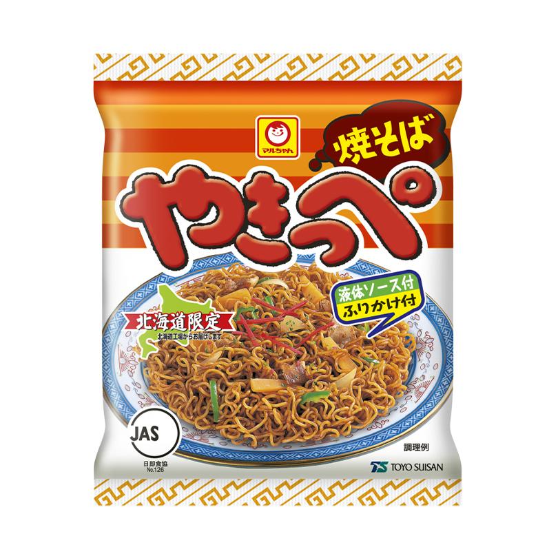 焼そばやきっぺ 1ケース30食入(5食パック×6個) 東洋水産 マルちゃん カップ麺 インスタント麺 即席めん 北海道限定 お土産 ご当地 送料無料|souvenir-chidoriya|02