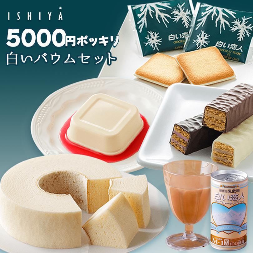 石屋製菓 白いバウムセット 白い恋人9枚入 白いバウム 美冬3個入 プリン チョコレートドリンク 5種各1個 送料無料 Ishiya W Souvenirshop ちどりや 通販 Yahoo ショッピング