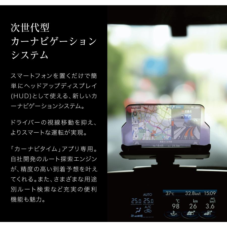 HUDWAY GLASSヘッドアップディスプレイ HUD カーナビタイムアプリ専用