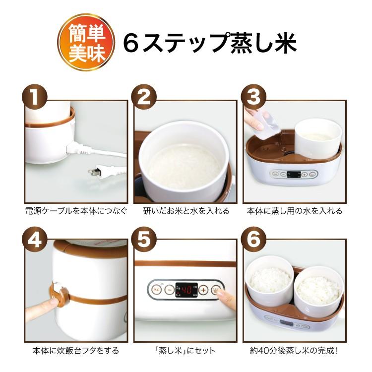 SOUYI（ソウイ） マルチ炊飯器 SY-110 スチーム コンパクト