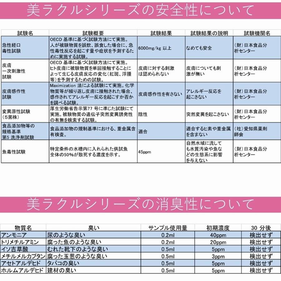 除菌 泡ハンドクリーナー日本製 2本セット 抗菌 アルコールフリー 潤い 手荒れ防止 保湿 消臭 美ラクルハンド 安心 長時間 手肌に優しい｜souyi-life｜21