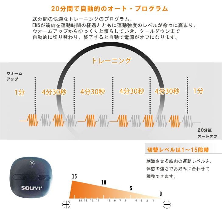 EMS 腹筋ベルト アクティブ14パット Body Fit 2 ボディフィット2