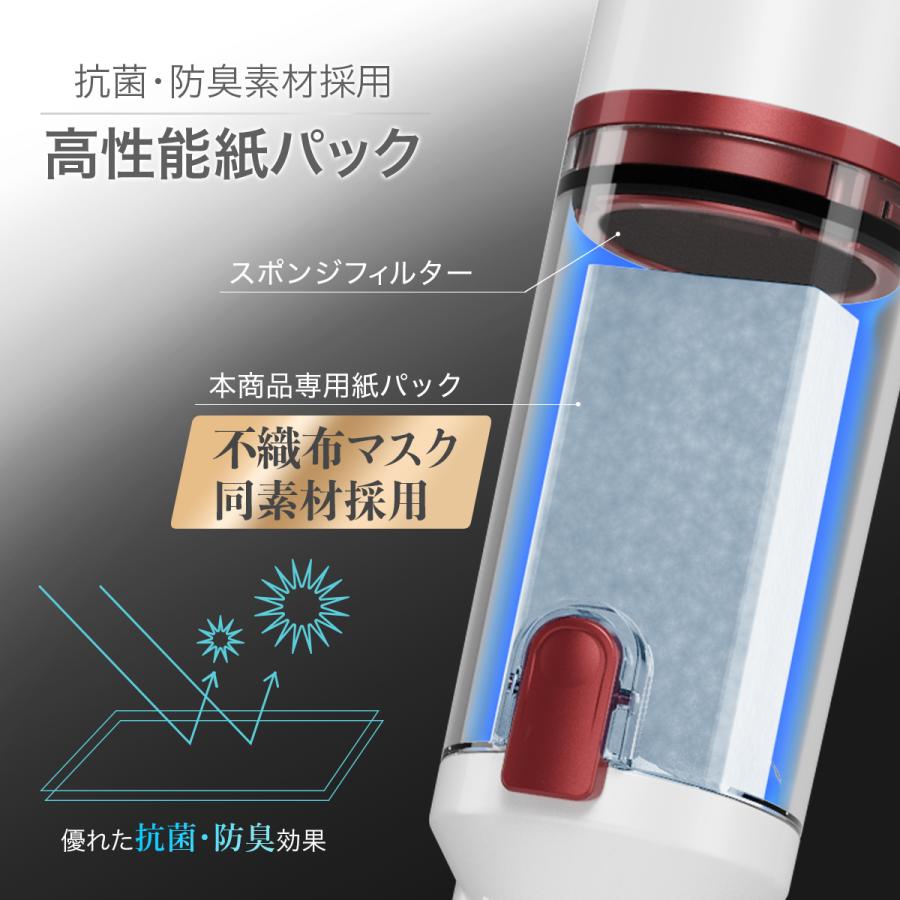 SOUYI（ソウイ） コードレス 掃除機 スティック 軽量 静音 充電式 吸引