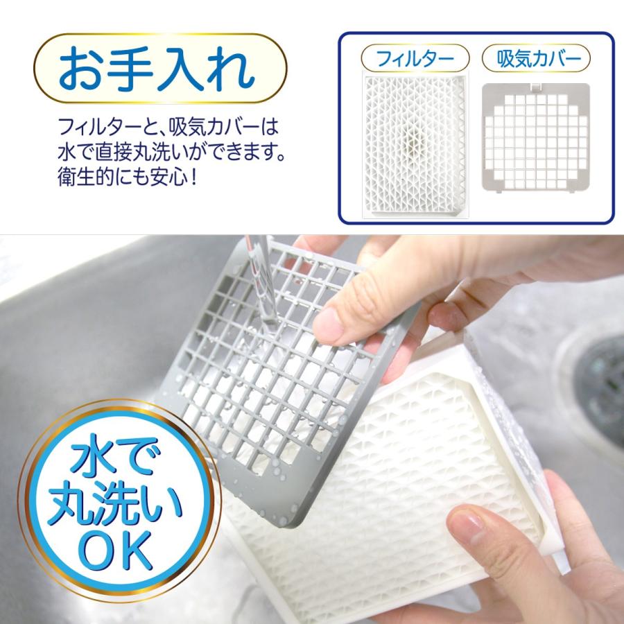 SOUYI（ソウイ） 冷風機 W保冷コンパクト冷風機 省エネ 小型 手軽
