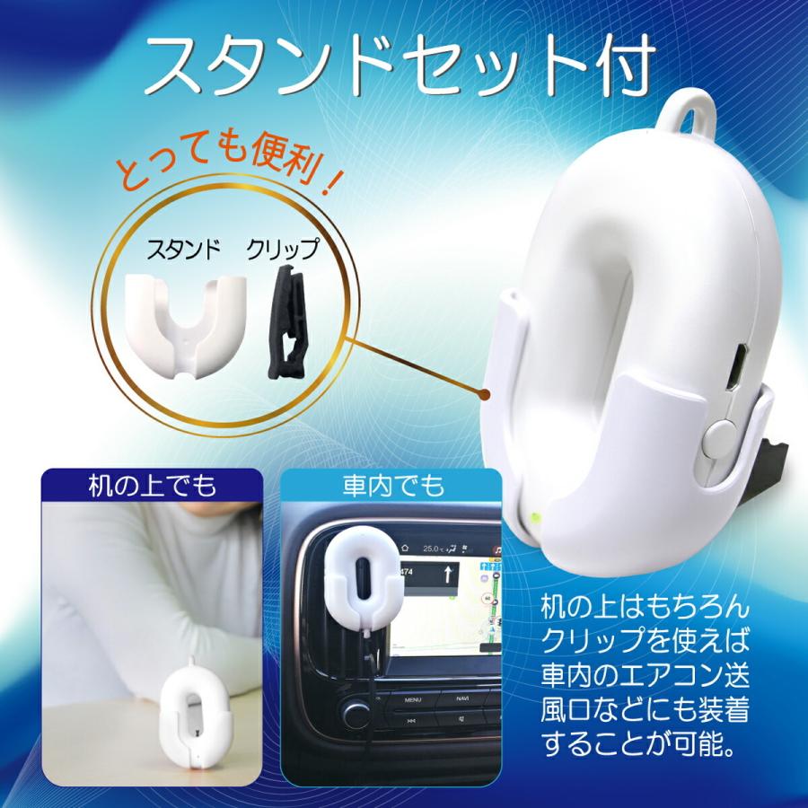 SOUYI（ソウイ） 首掛け空気洗浄機 スタンドセット付 携帯用 空気清浄