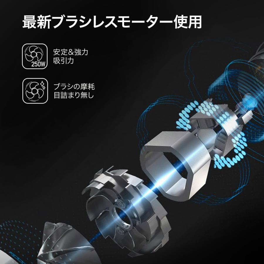 SOUYI（ソウイ） 掃除機 コードレス クリーナー ハイパワー おしゃれ