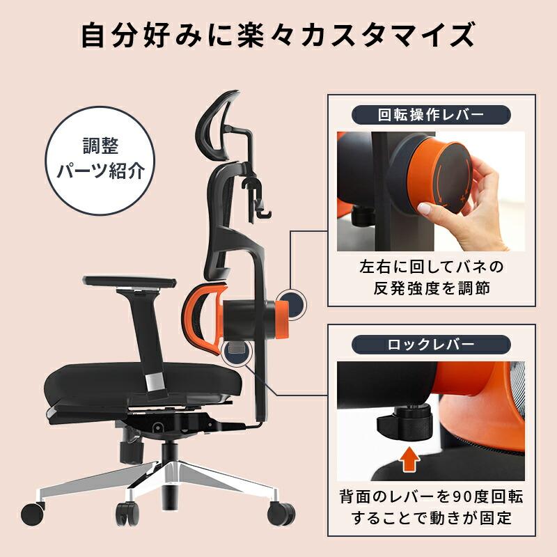 0331-112 【美品】オフィスチェア ゲーミングチェア 腰保護　メッシュ 360°回転 楽天市場】LEOVOL ゲーミングチェア メッシュ オフィスチェア メッシュ