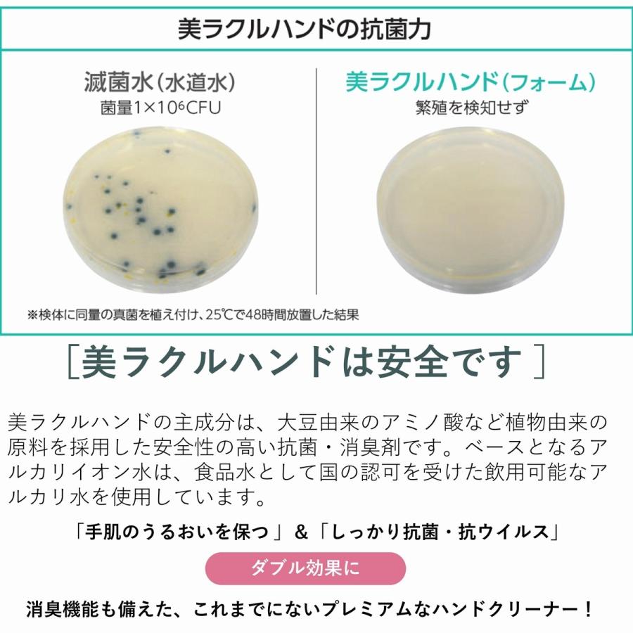 除菌 泡ハンドクリーナー日本製 抗菌 アルコールフリー 潤い 手荒れ 
