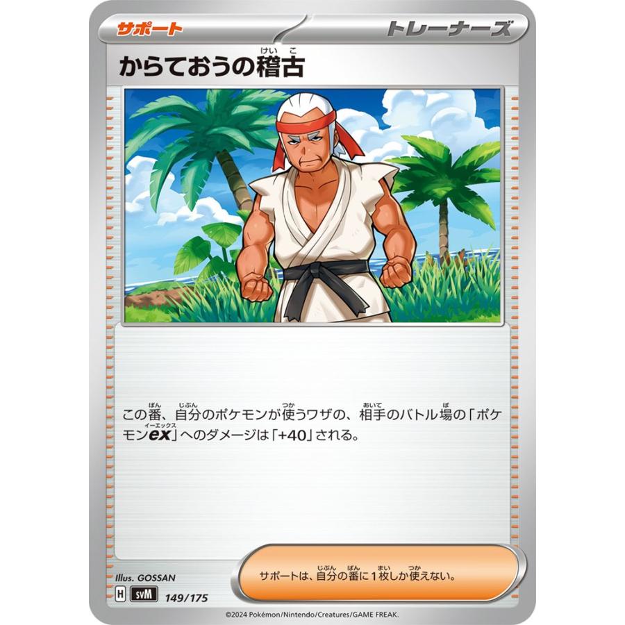 Pokemon（ポケモン） からておうの稽古(149)〔-〕【サポート