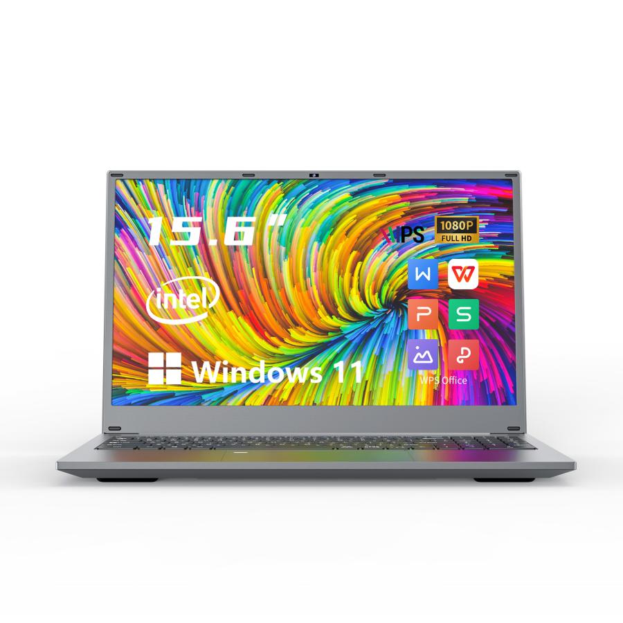 Win11搭載 ノートパソコン 新品 ノートPC Microsoft Office付き インテル Celeron メモリ8GB SSD256GB 15.6型 初心者向け 高級金属シェルシルバーグレー :15J415-win11:VETESA - 通販 - Yahoo!ショッピング