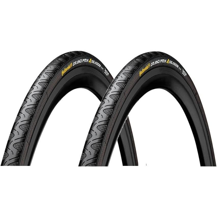 2本セット Continental(コンチネンタル) Grand Prix 4-Season グランプリ 4シーズン 700c ブラック/ブラック (700x32c) [並行輸入品] 2本セット Continental(コンチネンタル) Grand Prix 4-Season