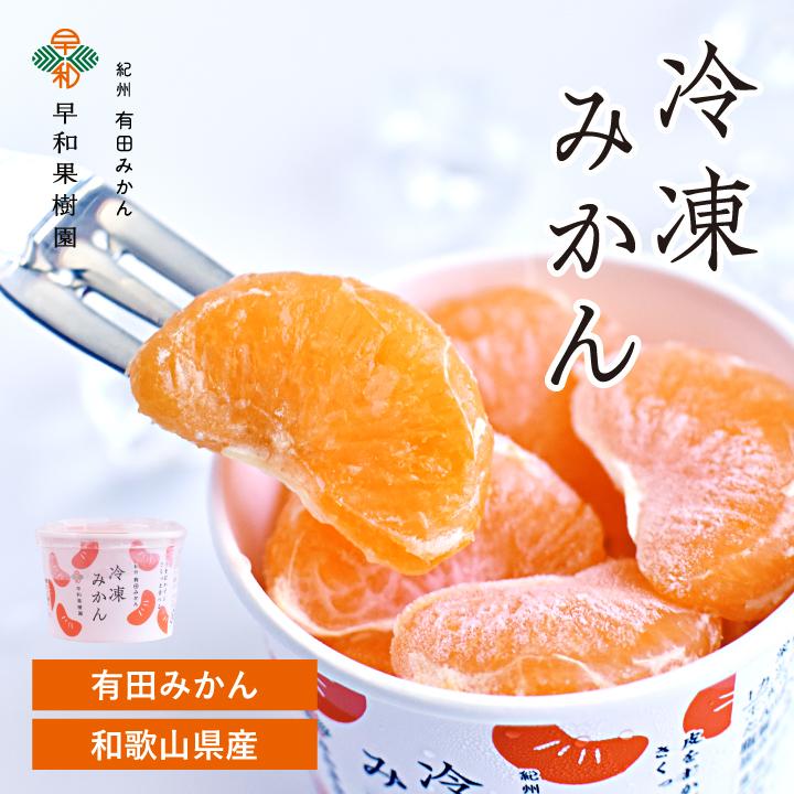 早和果樹園 冷凍みかん 90g×3個 国産 有田みかん ひとくち フルーツ
