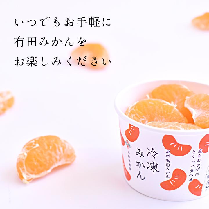 早和果樹園 冷凍みかん 90g×3個 国産 有田みかん ひとくち フルーツ