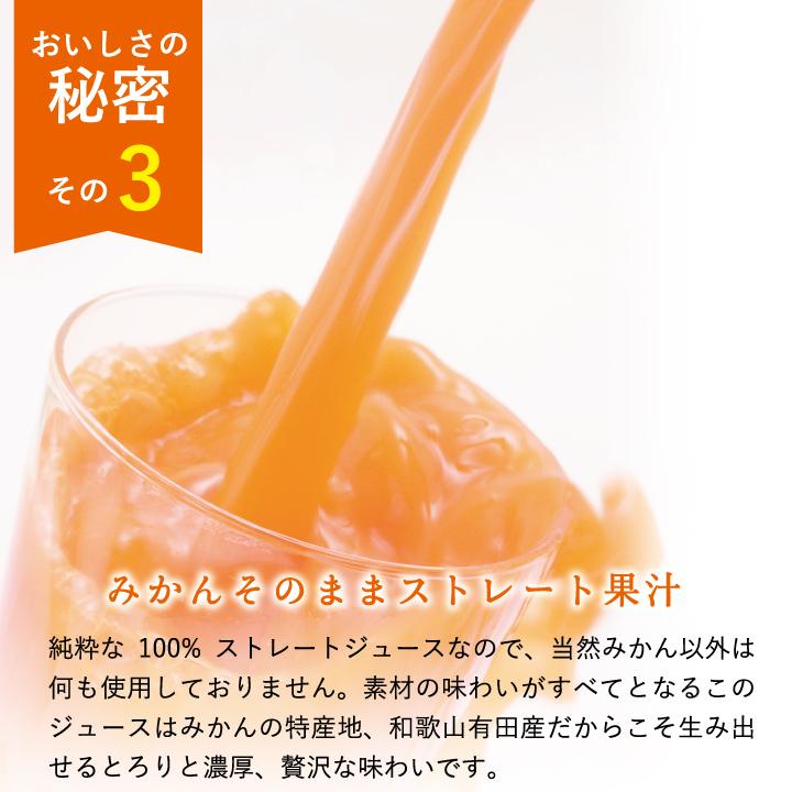 お歳暮 2025 プレゼント ジュース ギフト 無添加  有田 みかん 果汁 100% ストレート 内祝 御祝 飲むみかん6本ギフトR 和歌山 早和果樹園 | 早和果樹園 | 05