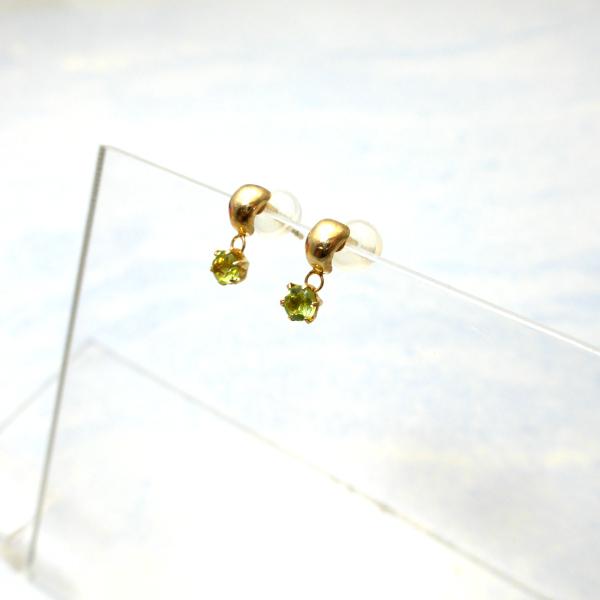 K10 ペリドット ピアス : Beneベーネ四條畷 - 通販 - Yahoo!ショッピング