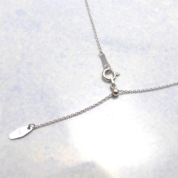 K18WG ダイヤモンド 0.13ct 【K】 イニシャル ネックレス : Bene K18WG ダイヤモンド 0.13ct 【K】 イニシャル ネックレス : Bene