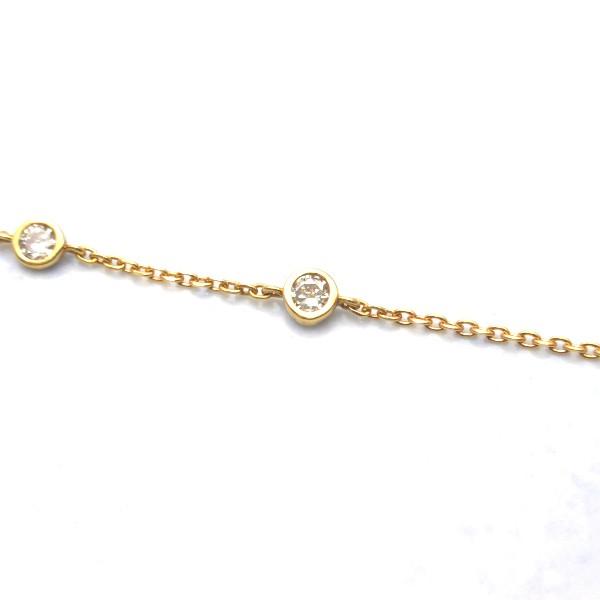 K18　ダイヤモンド　0.30ct　2連　ブレスレット_2