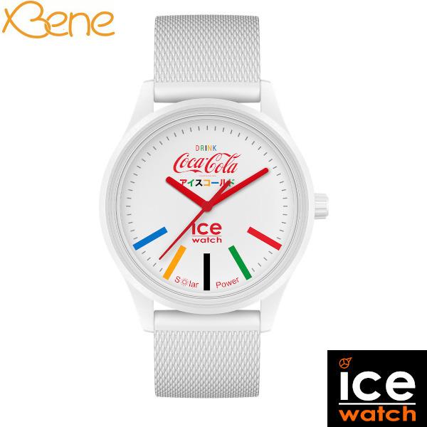 COCA-COLA&ICE-WATCH - コカ・コーラ&アイスウォッチ チーム ブラック 019619 ミディアム 男女兼用サイズ 腕時計 COCA-COLA \u0026 ICE-WATCH コカ・コーラ \u0026 アイスウォッチ