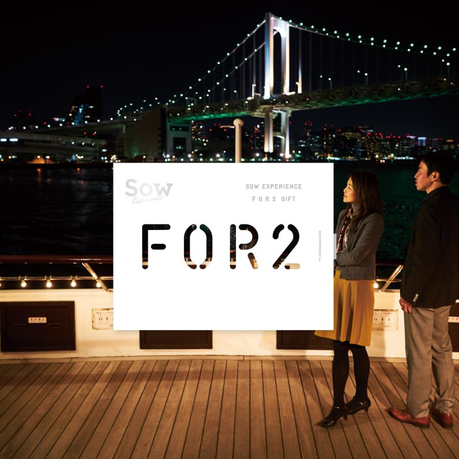 ソウ・エクスペリエンス 体験ギフト FOR2ギフト（BROWN）クリスマス 母  