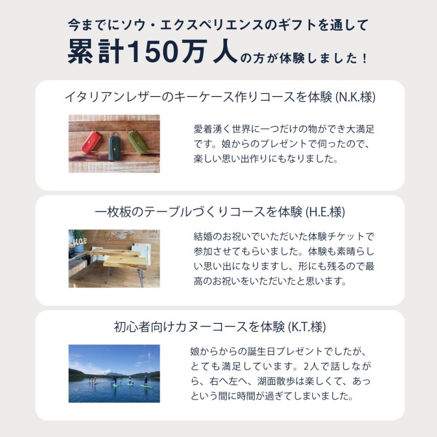 ソウ・エクスペリエンス（SOW EXPERIENCE） 体験ギフト FOR2ギフト