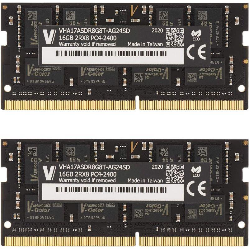 v-color Hynix IC ノートPC用メモリ DDR4 2400MHz PC4-19200 32GB