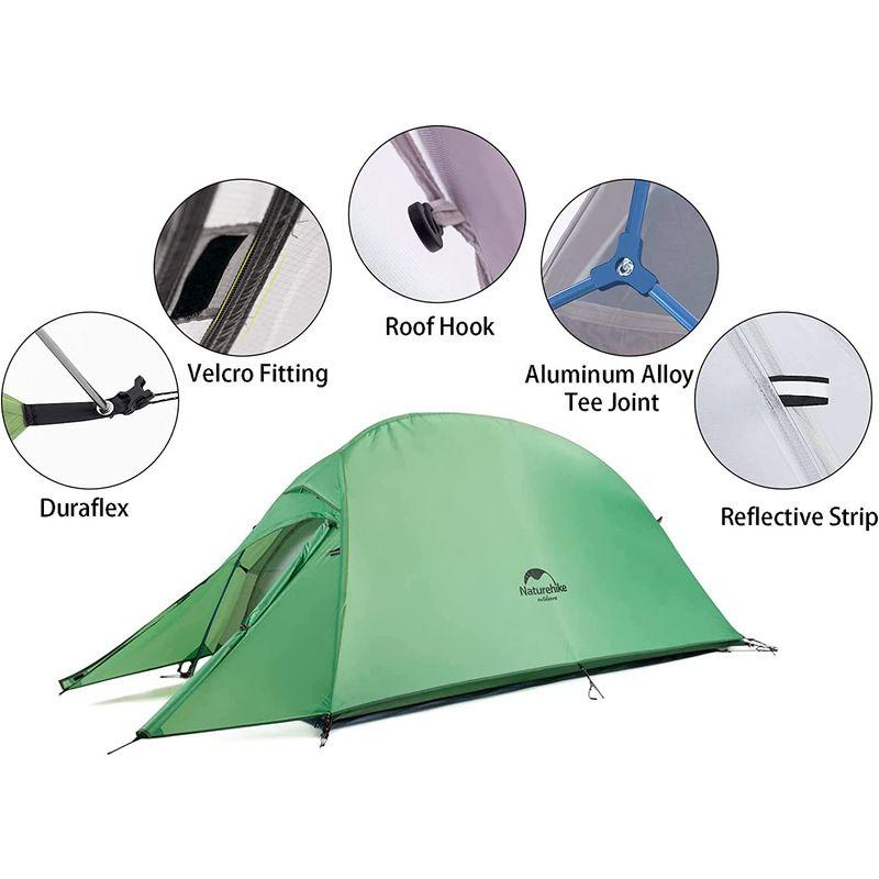 Naturehike 公式ショップ テント 1人用 ソロキャンプ テント