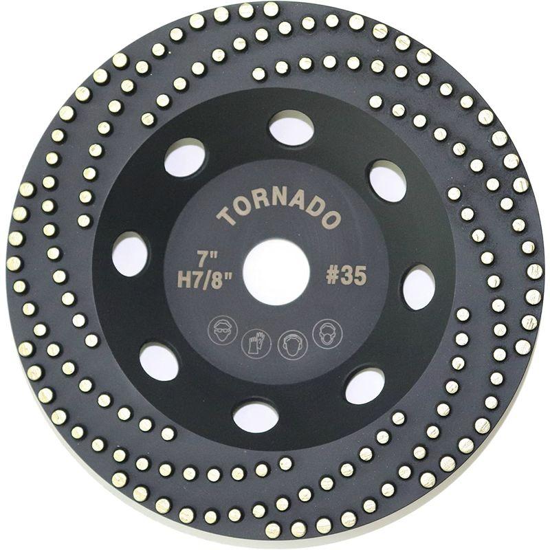 Tornado 178mm (7インチ) ダイヤモンド カップ型 研削盤 ホイール
