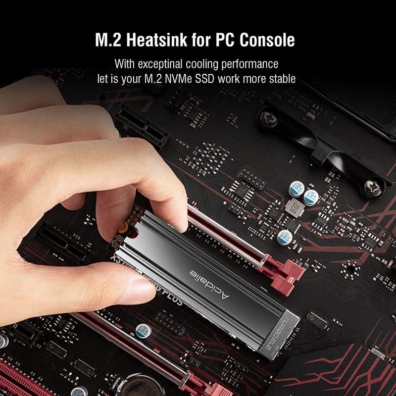 SALE／77%OFF】 GLOTRENDS M.2ヒートシンク PC PS5用サーマルシリコンパッド付きM.2 PCIE NVMe SSD 高さ 