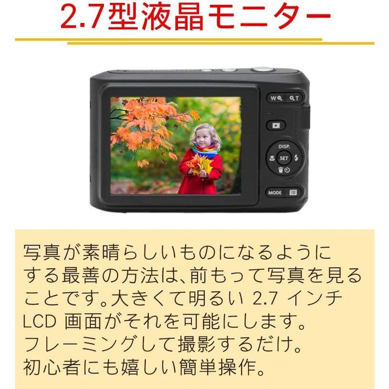 最高級最高級Kodak コダック コンパクトデジタルカメラ FZ45 単三電池