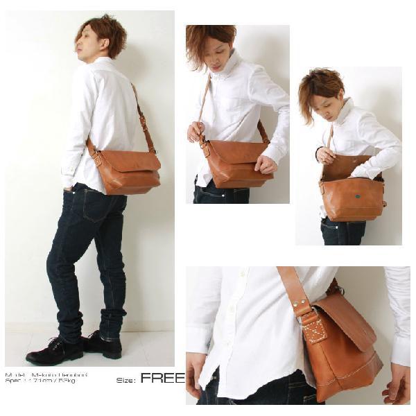 Hawk Company（ホークカンパニー） 本革 ショルダーバッグ 斜めがけ