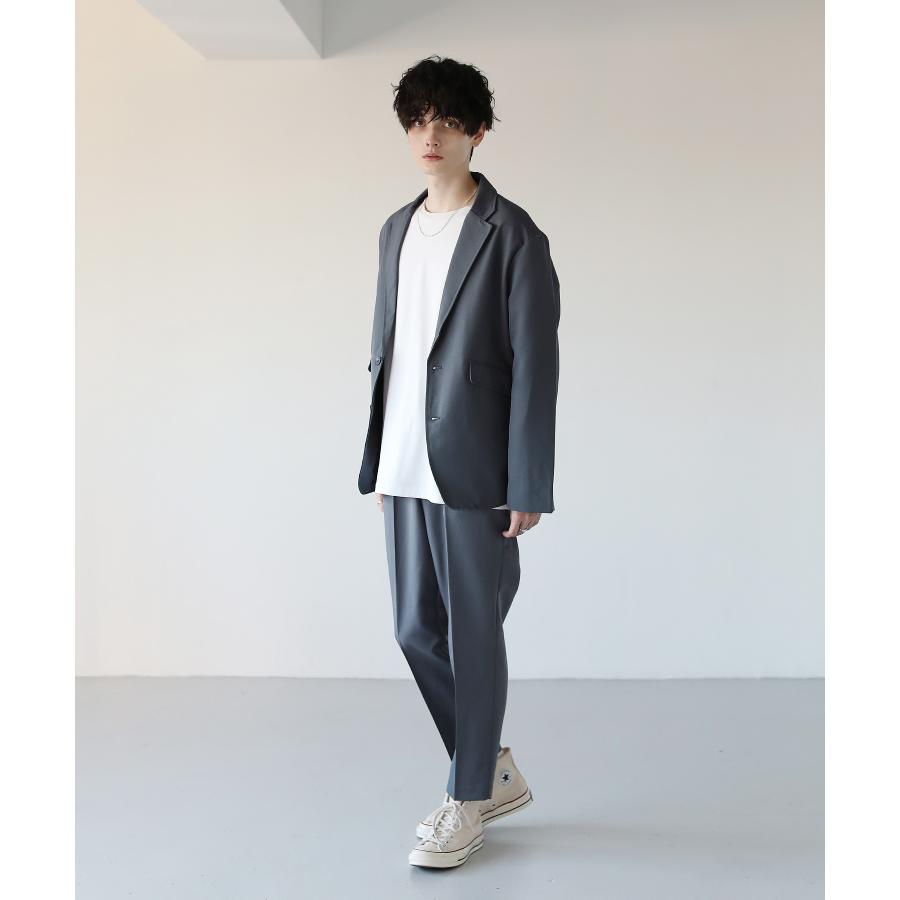 セットアップ メンズ TR ジャケット パンツ ワイドパンツ 2点