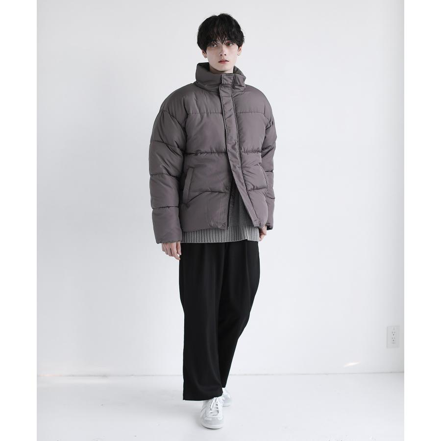 ASTRONOMY ジャケット メンズ 中綿 ハイネック 秋 冬 無地 M L