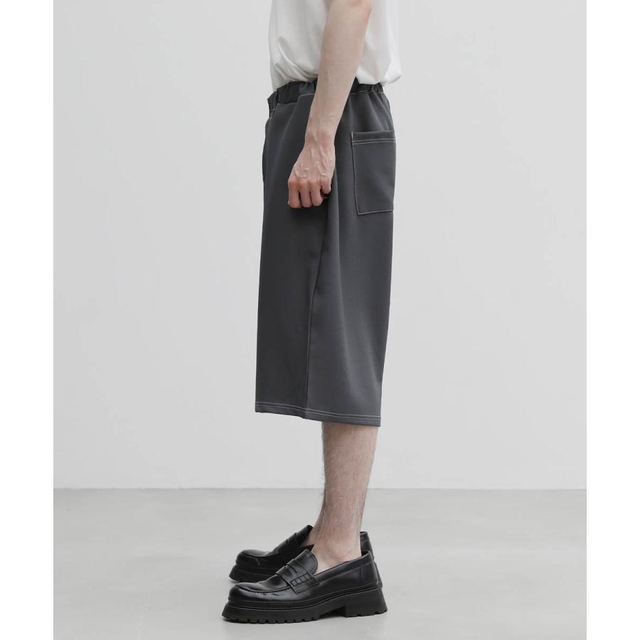 ショーツ メンズ ショートパンツ バギーフィット スラックス サルエル