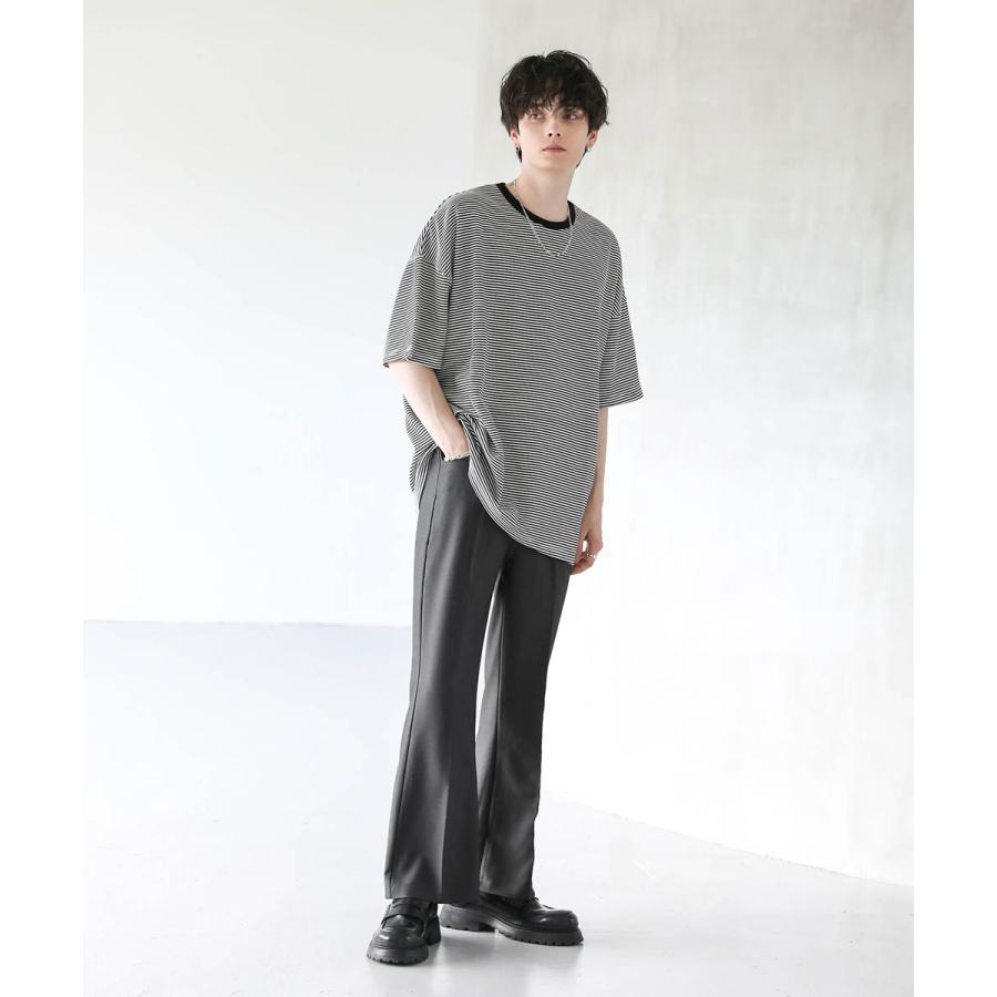 フレアパンツ メンズ スラックス シューカットパンツ フレア フレアパンツ メンズ スラックス シューカットパンツ フレア