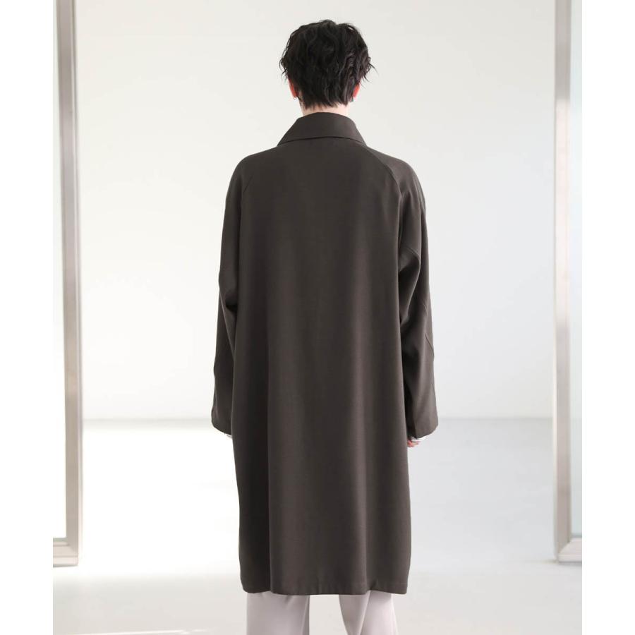 コート メンズ ステンカラー 春 春服 ドレープ とろみ ラグラン コート メンズ ステンカラー 春 春服 ドレープ とろみ ラグラン