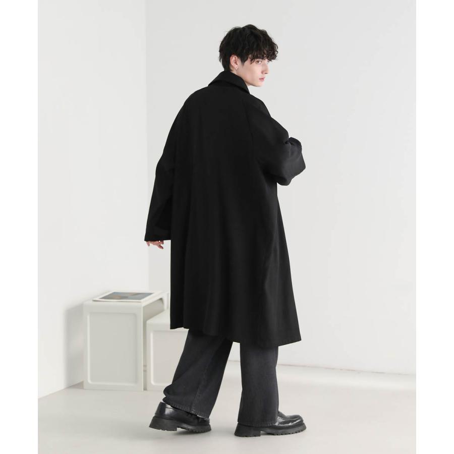 コート メンズ ステンカラー 春 春服 ドレープ とろみ ラグラン コート メンズ ステンカラー 春 春服 ドレープ とろみ ラグラン