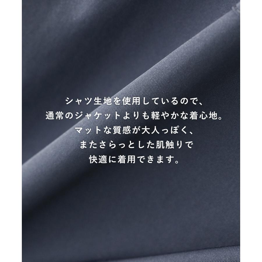 メンズ ジャケット シャツ 2way ハイネック 仕様 ダブルポケット S M L