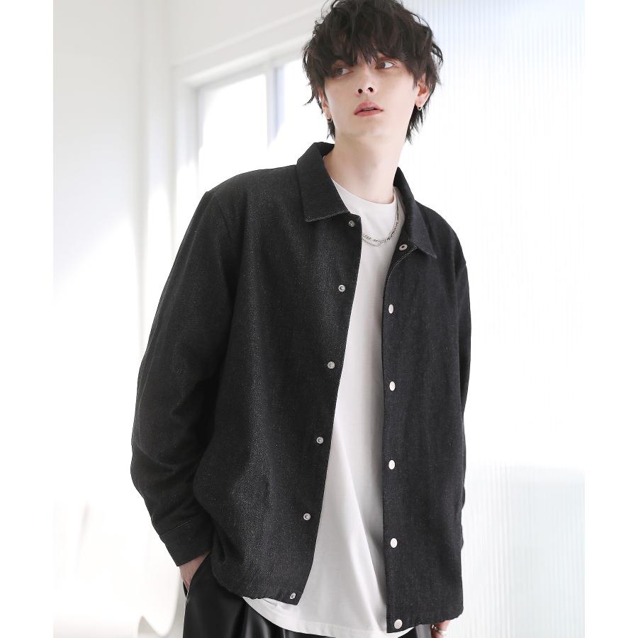 COACH ブラックデニムジャケット S 中古・古着通販】COACH (コーチ) ブラックデニムジャケット