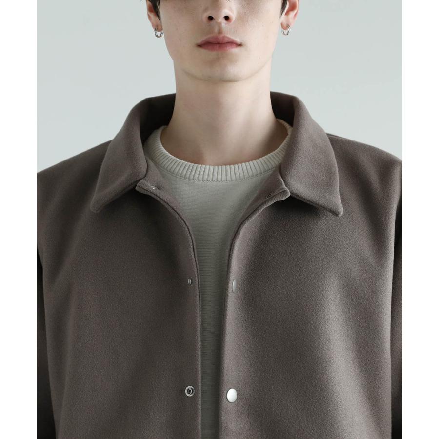 コーチジャケット アウター ジャケット メンズ 冬 冬服 メルトン