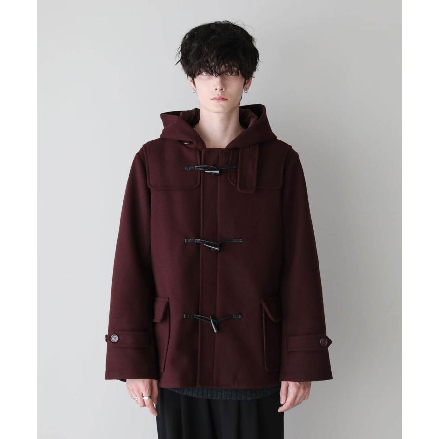 ダッフル ブルゾン メンズ 冬 冬服 ショート丈 コート フード