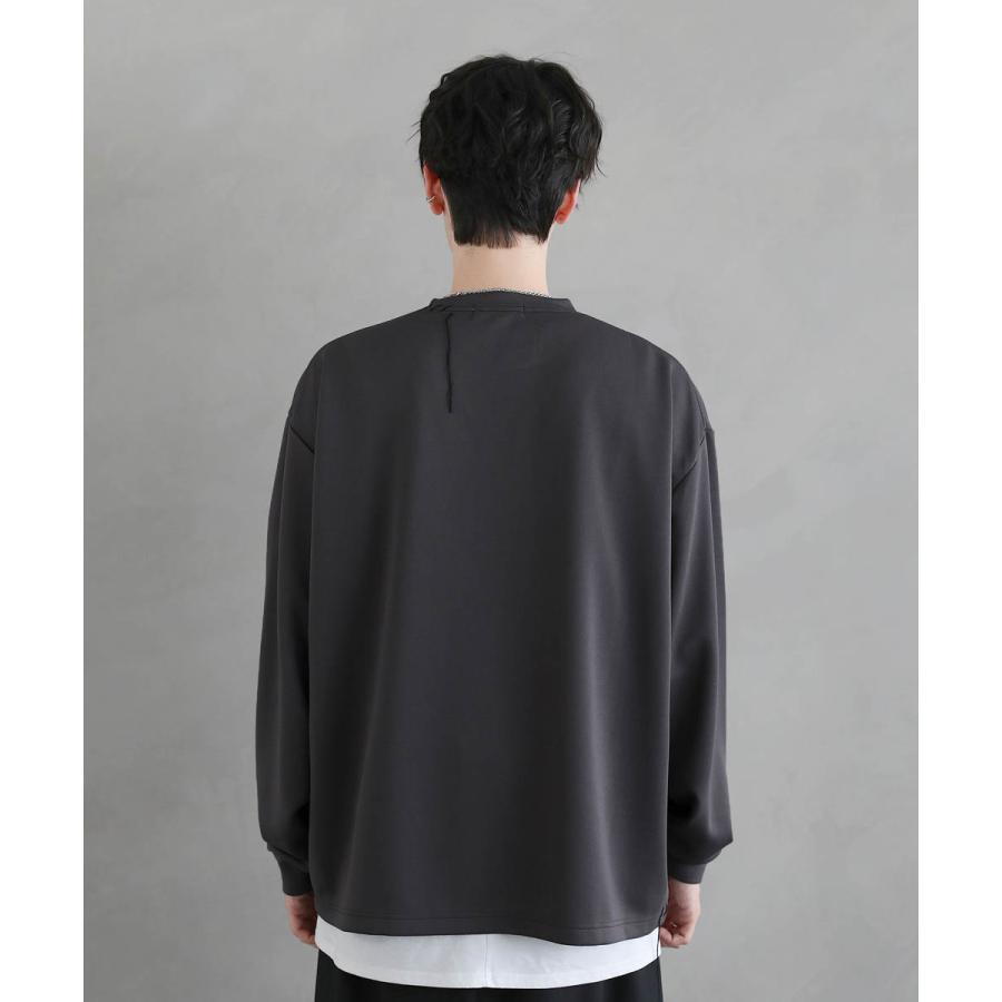 ASTRONOMY Tシャツ メンズ 長袖 ロンT 秋 秋服 プリント ステッチ