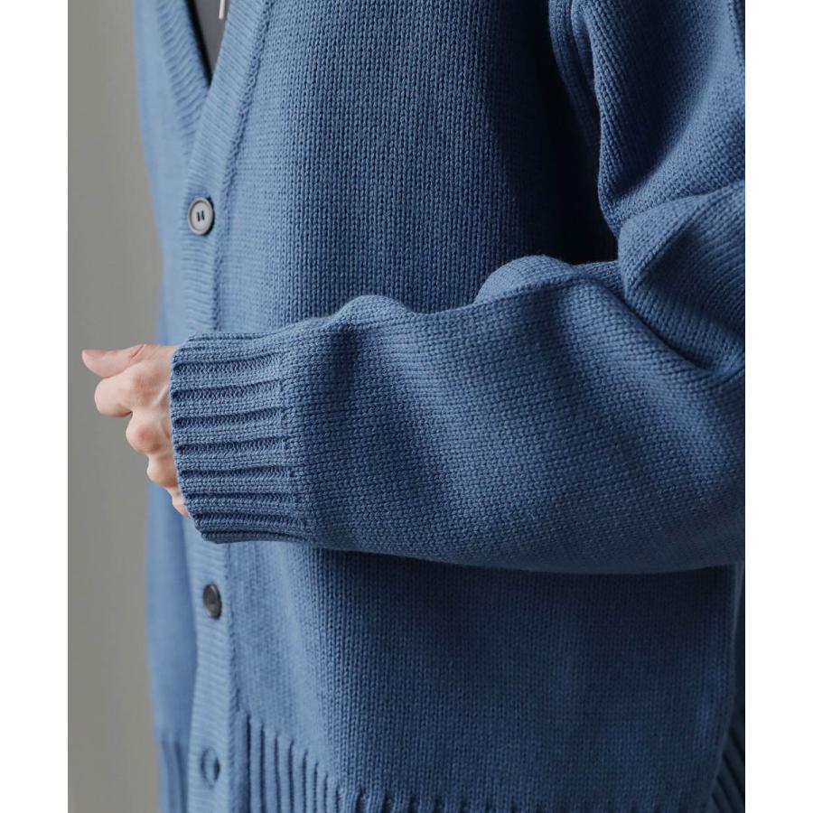 BTS ON カーディガン　ブルー　Lサイズ dk0077.jpg