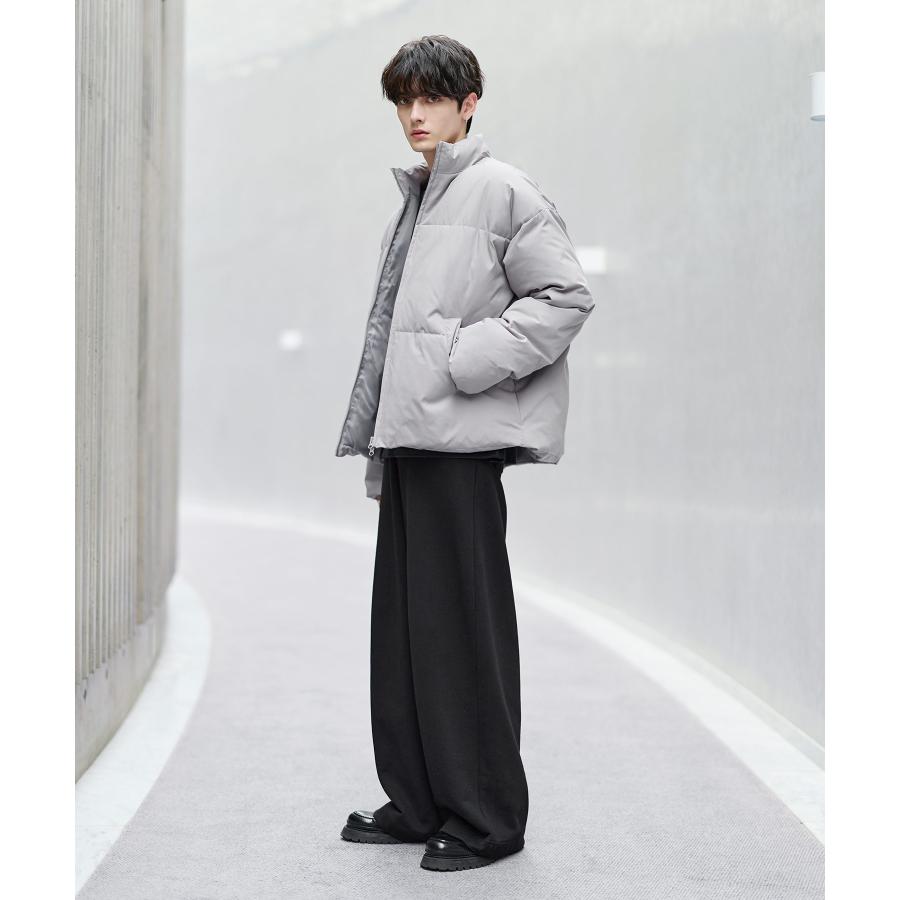 ○★新品 未使用 MARK&LONA タートルネック ダウンブルゾン 定番高機能 メンズ ダウン アウター 冬 ジャケット ブルゾン