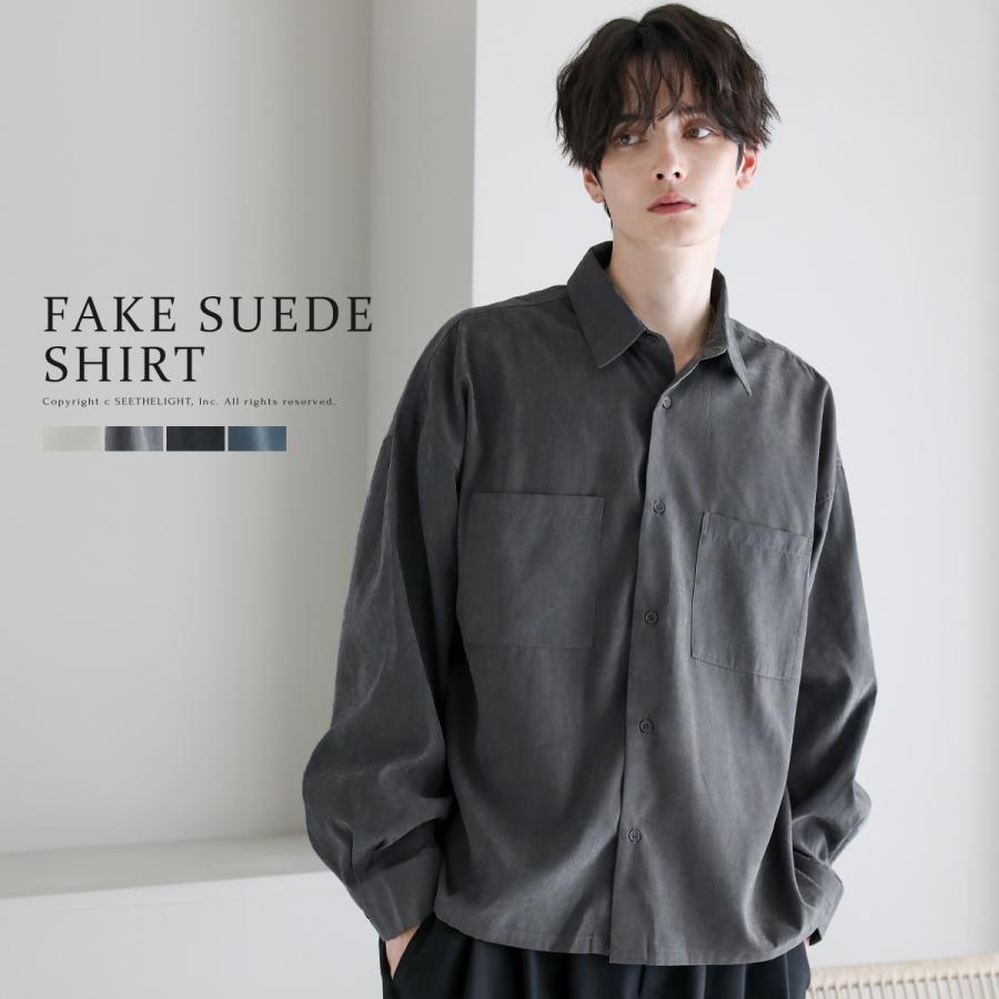 〓予約販売・10月上旬頃発送予定〓シャツ メンズ フェイク